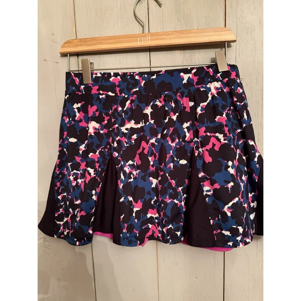 Tail Women's M Pink Black Blue Geometric Athletic Golf Skort Pickle Ball